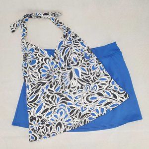 Lands End 2 Piece Swimsuit NWOT